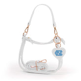UNC Clear Clara Purse with Heart Charm